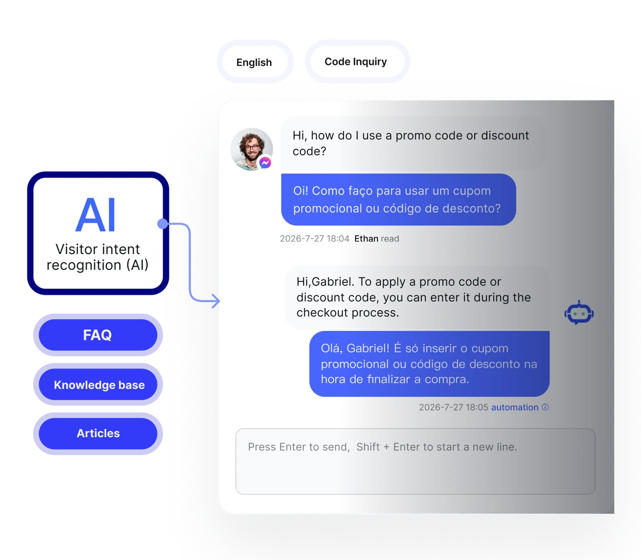 AI hỗ trợ nhân viên trả lời đúng và nhanh hơn