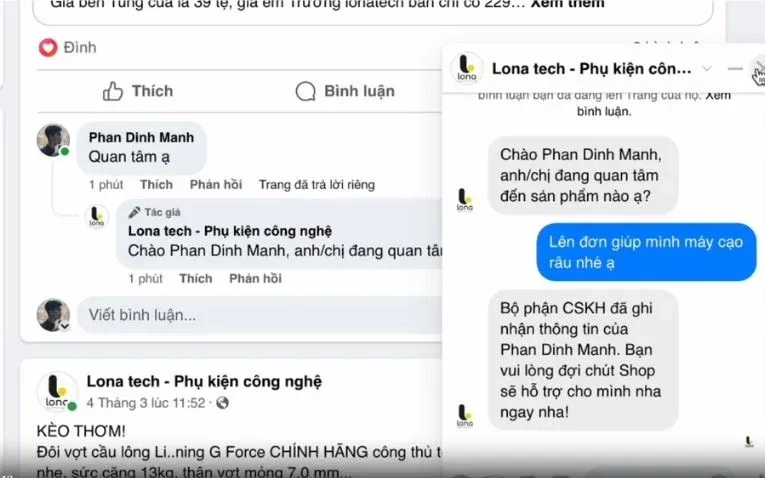 Tự Động Hóa Tin Nhắn Chào Hỏi