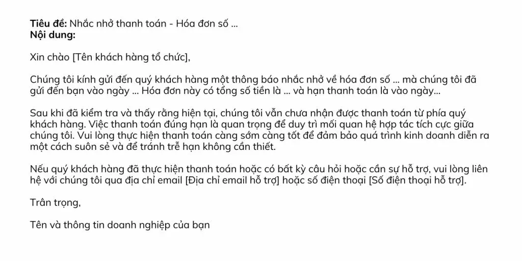 Mau Email Gui Bao Gia Khach Hang