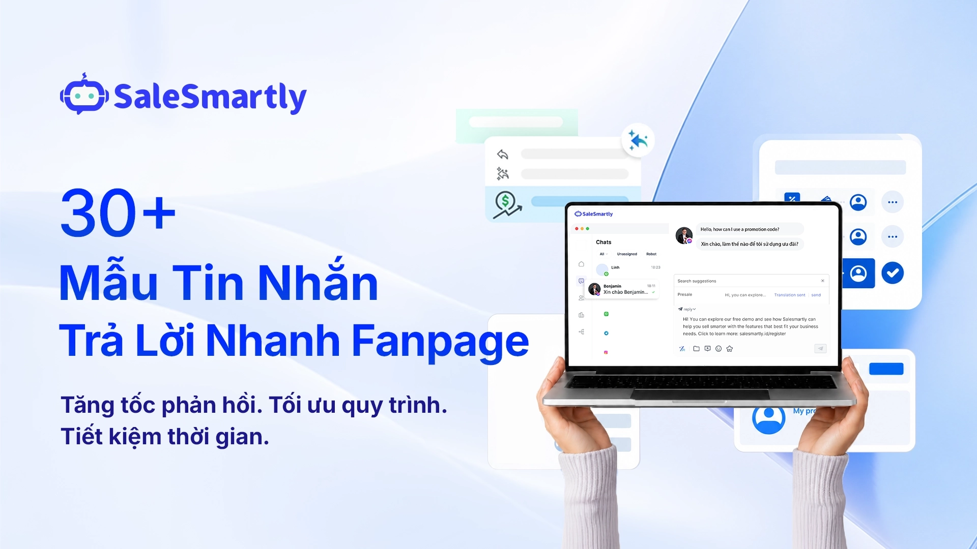 30+ Mẫu Tin Nhắn Trả Lời Nhanh Fanpage Giúp Chốt Đơn Hiệu Quả