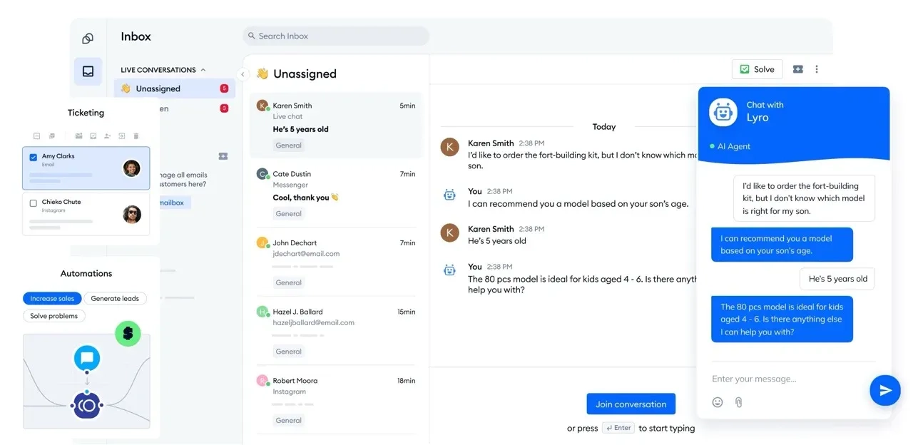 Tidio Chatbot