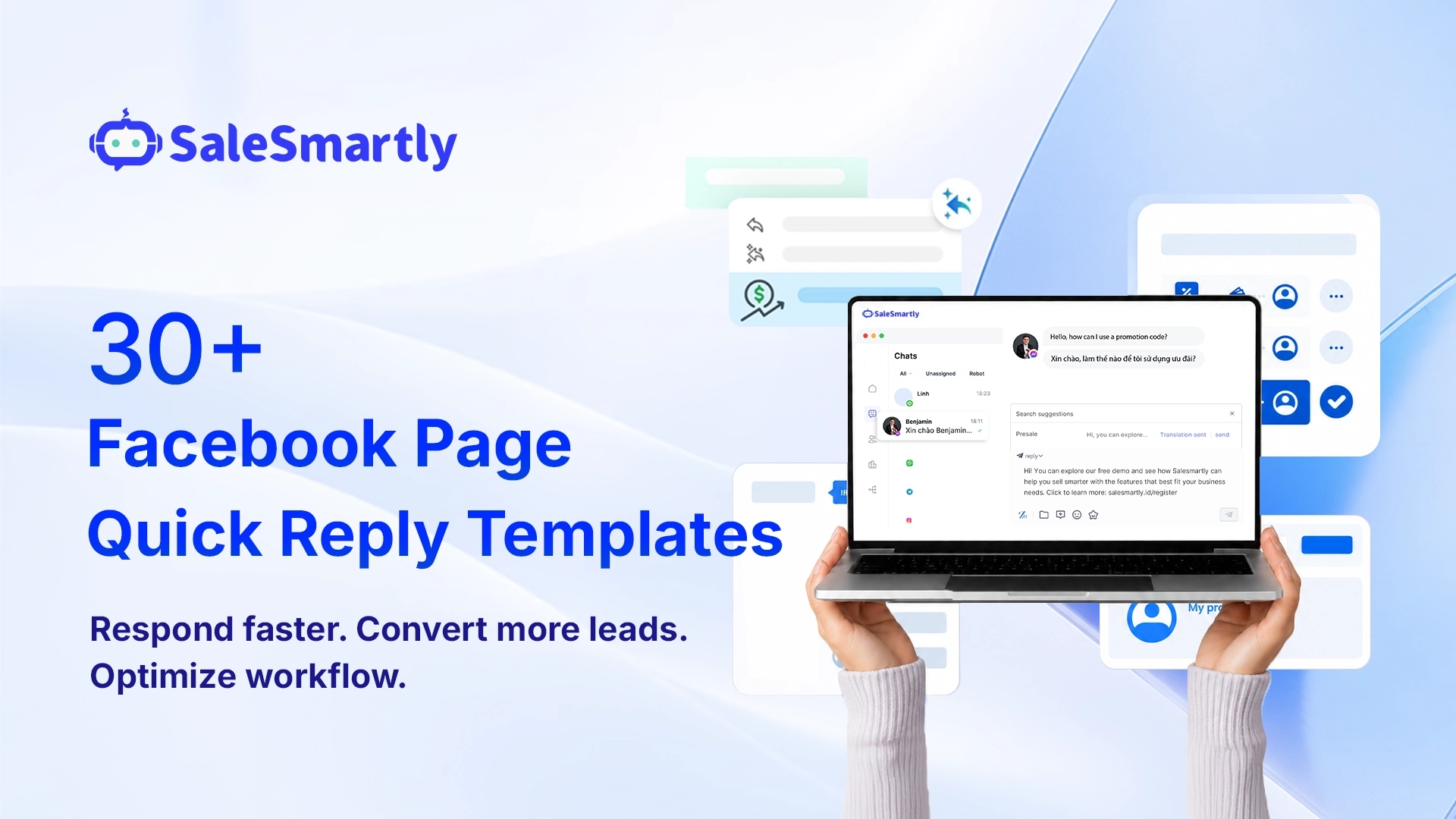 30+ Facebook Page Quick Reply Templates That Convert