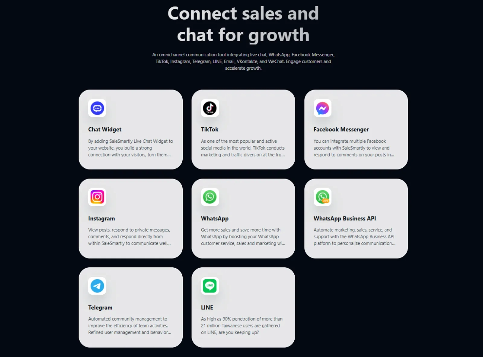 Các Giải pháp của SaleSmartly