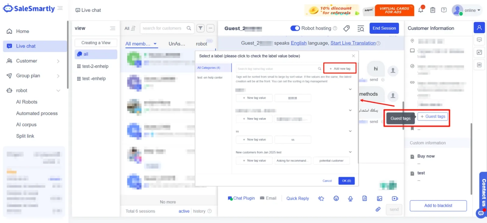 Customer Tagging for Smarter Operations