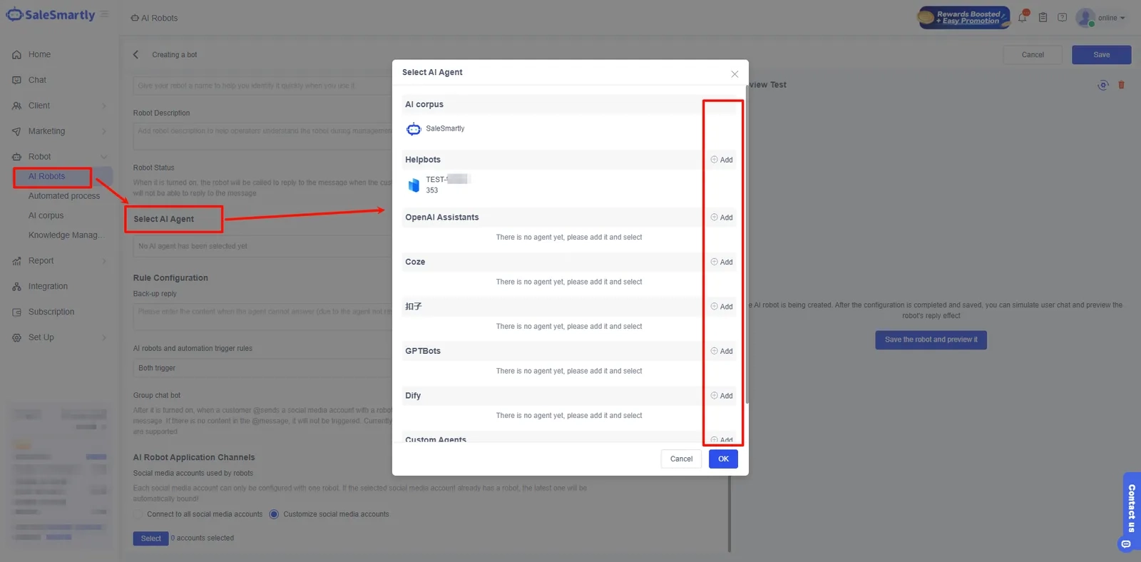 SaleSmartly AI agent