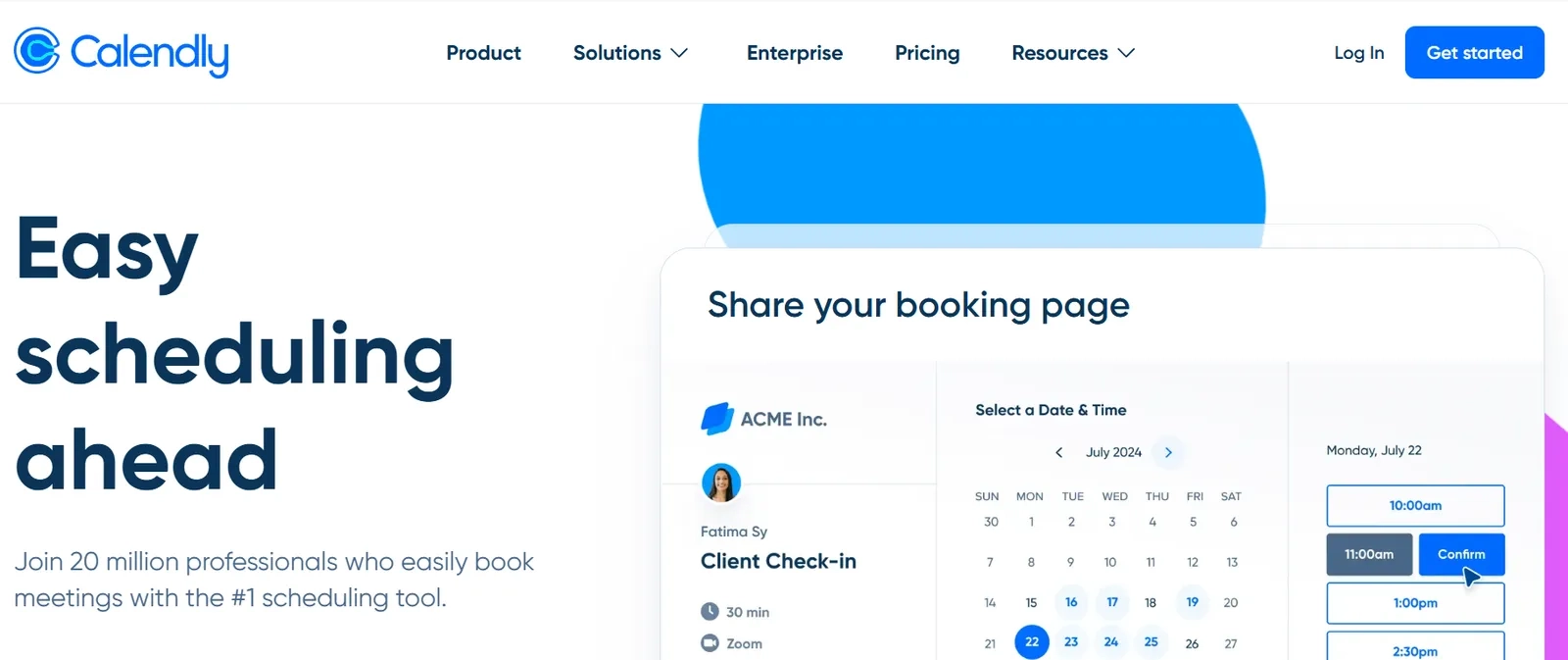 Calendly: Smart Scheduling