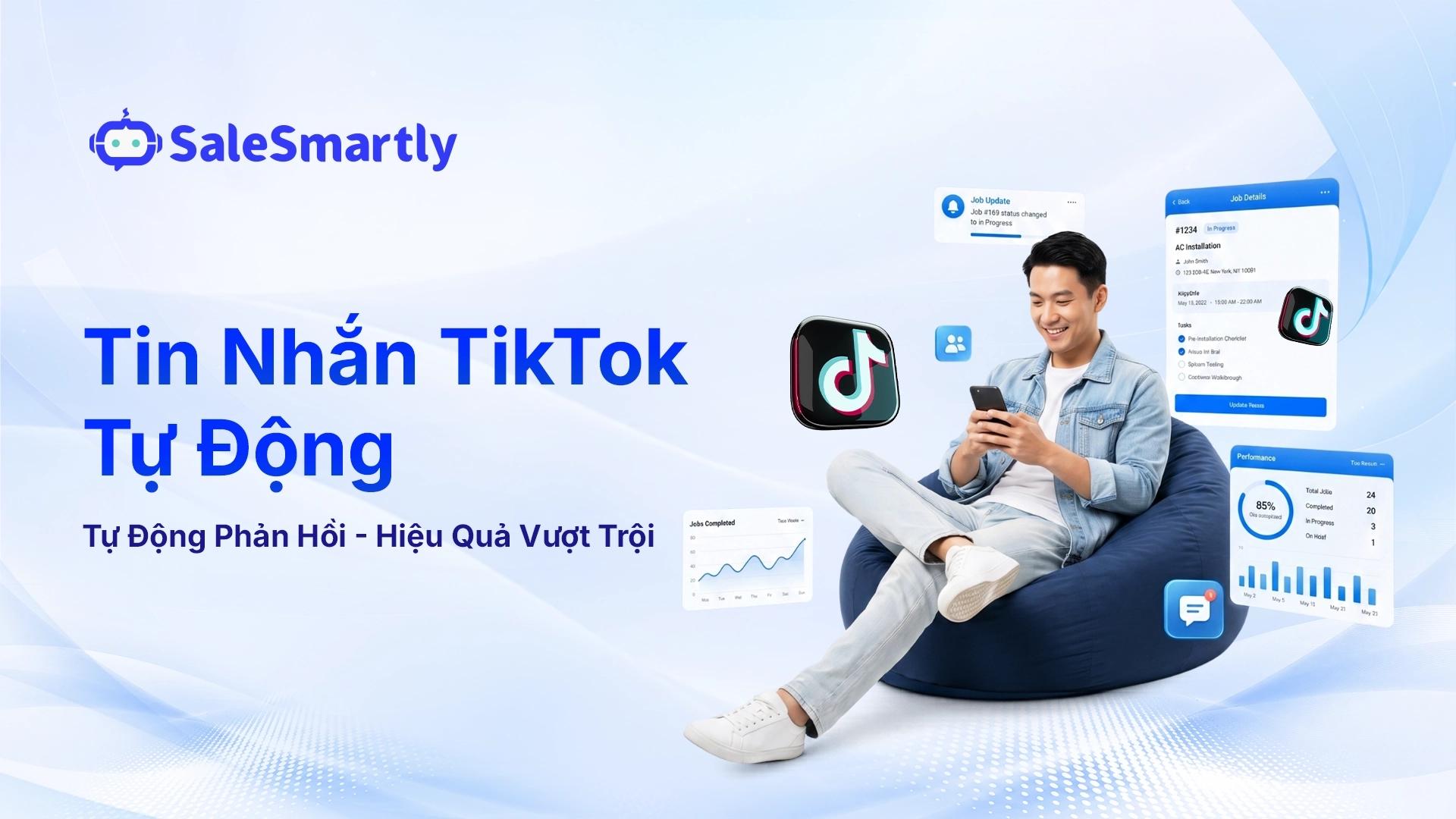 Hướng Dẫn Cài Đặt Tin Nhắn Tự Động TikTok Cho Doanh Nghiệp