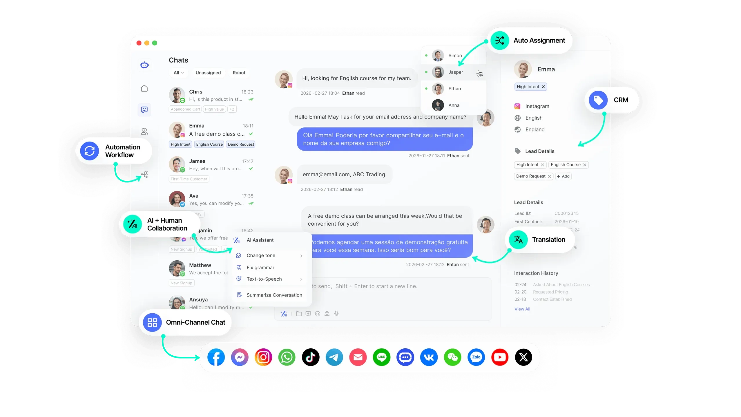 Salesmartly Chatbot