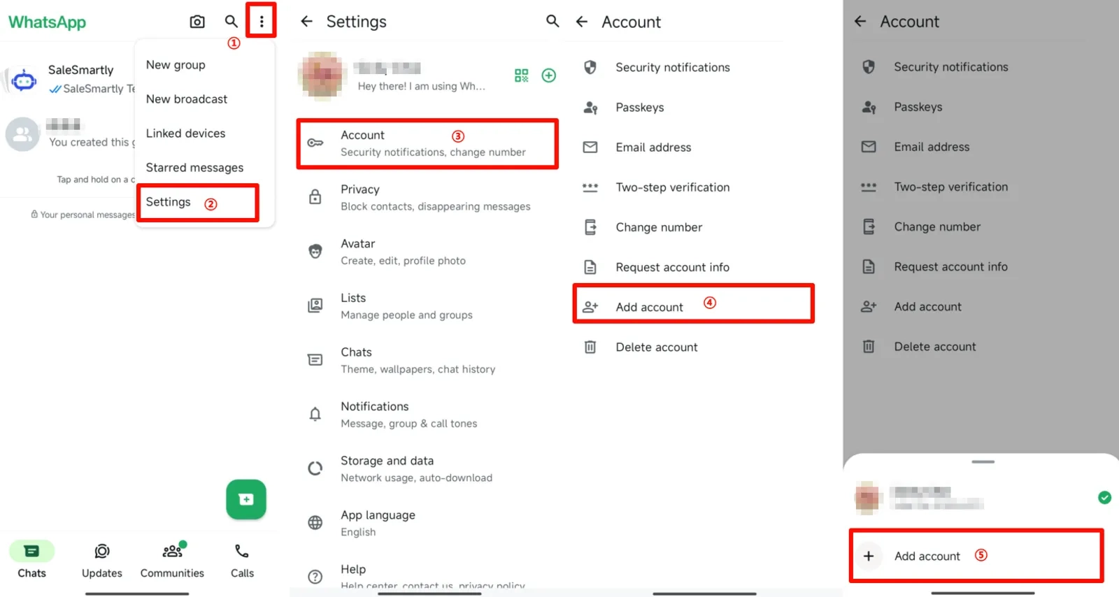 Sử dụng Hai tài khoản WhatsApp trên một thiết bị