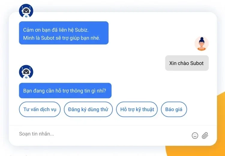 Subiz Chatbot