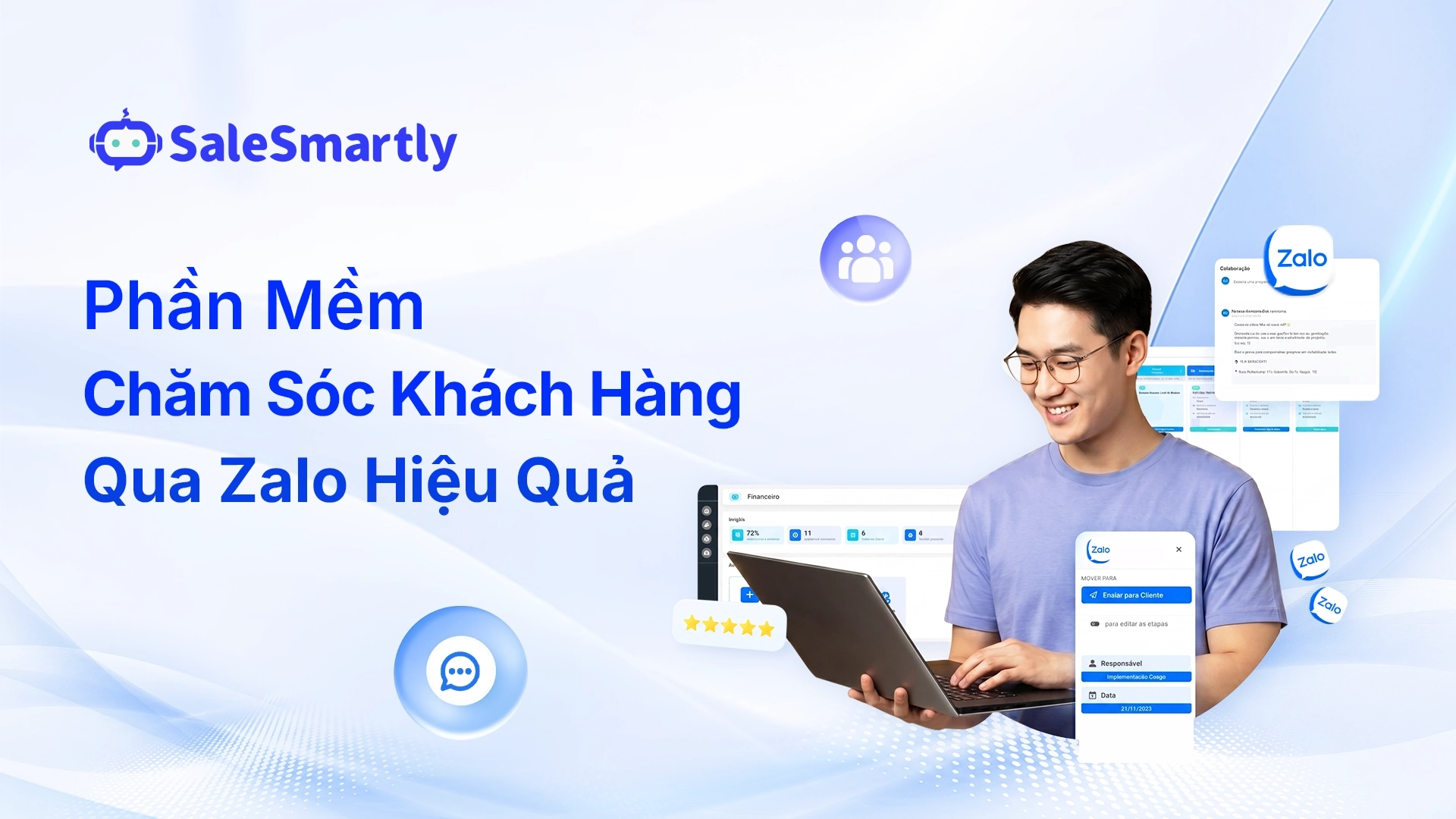 Top 5 Phần Mềm Chăm Sóc Khách Hàng Qua Zalo Hiệu Quả