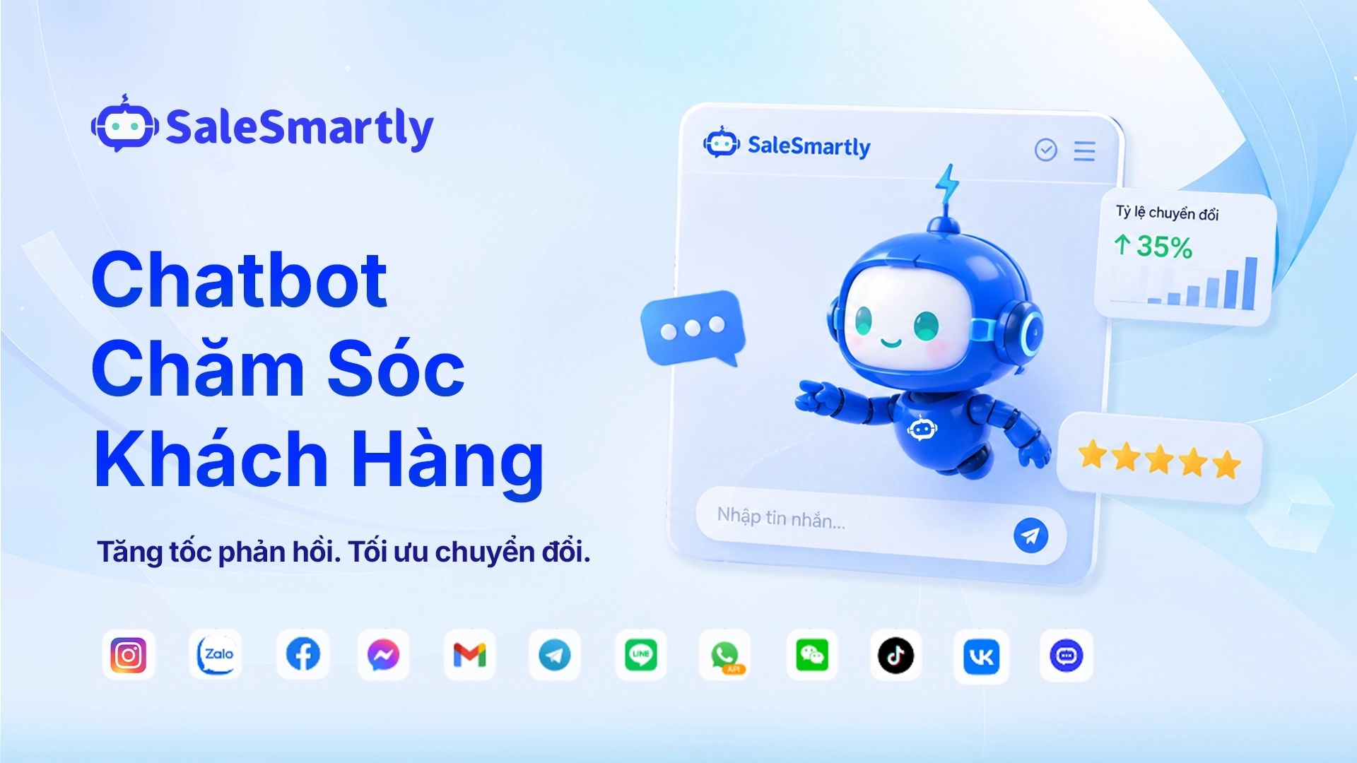 Top 5 Chatbot Chăm Sóc Khách Hàng Hiệu Quả Cho Doanh Nghiệp 2026